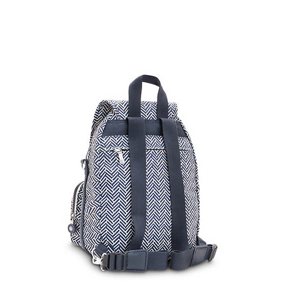 Sacs À Dos Kipling Firefly Up Printed Convertible Grise | FR 1633EB